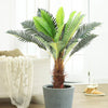 90cm 3FT Large Faux Palm Tree Fake Artificial Green Plants Garden Realistic Tree