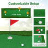 10 x 3.3 FT Golf Putting Green Indoor Outdoor Large Golf Practice Mat w/3 Holes