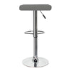 Bar Stool Set of 2 Counter Height Bar Chairs Swivel Adjustable Modern Armless