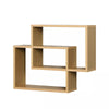 Display Space Saving Multi Compartment Floating Wall Shelves Display Shelf