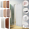 PVC Folding Concertina Door Gloss Sliding Door Panel Washable Bi Divider Screen