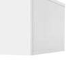 TV Unit Modern Living Room Cabinet Media Stand Furntiure RGB LED Light White