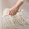Kitchen Dish Drainer Cutlery Cup Plates Holder Sink Rack Drip Tray Fruits Basket