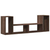 TV Cabinets Set of 2, TV Cabinet with 4 Open Compartments, TV Stand for K9E1