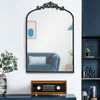 Luxury Large Antique Ornate Wall Mirror w/Carved Framed Art Room Hallway Décor