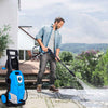 1800W Electric High Pressure Power Jet Washer 135 Bar Garden Patio Car Cleaner