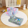 Modular Baby Couch w/Cushion& High-density Foam Filling-Unicorn