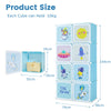 Portable Kids Wardrobe 8-Cube Baby Closet Baby Clothes Storage Organizer