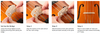 Glarry 16inch Violas Full Set with Case Bow Rosin Natural Retro Two Colors