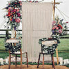 Macrame Beaded Curtain Door Curtains Boho Wedding Backdrop Decor Beige 90x180cm