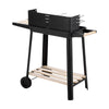 NEW OPEN TOP BBQ GRILL GARDEN BARBECUE STEEL CHARCOAL COOKING OUTDOOR PARTY OVEN