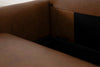 Swyft Model 04 3 Seater Sofa Bed - Maple Leather RRP £3000