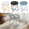 Iron Small End Table LivingRoom/Office Corner Sofa Side Tea Laptop Storage Table