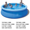Large Swimming Pool About Gound Pool Inflatable Garden Outdoor Pools 8/10FT