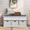 Shoe Storage Bench Seat Shoes Cabinet Rack Hallway Organiser Cupboard Entrance