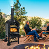 Outdoor Portable Pizza Oven Patio Pizza Grill Wood-fired Pizza Maker Heater