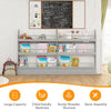 3-Tier Kids Bookshelf Childrens Bookcase Rack Wall Toys Storage Organizer