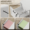 3-Drawer File Filing Cabinet Lockable Compact Size for A4 Letter White