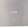 Bathroom Dimmable LED Light Up Mirror Cabinet W/ Storage/Demister/Sensor Switch