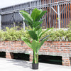 Large Artificial Banana Tree Realistic Pot Tropical Fake Plant In&Outdoor Decors