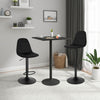 1/2/4/6x Bar Stool Kitchen Breakfast Pub Stool w/ Backrest Gas Lift Swivel Chair