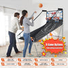 Foldable Double Shot Basketball Arcade Game Free-Throw Basketball Challenge Game