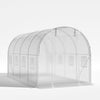 Walk-in Galvanised Frame Polytunnel Greenhouse Pollytunnel Plants Warm House