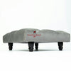 Square Coffee Table Chesterfield Upholstered Footstool Pouffe Foot Stool Seat