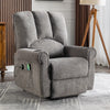 Electric Riser Recliner Chair Adjustable Bed Message Sofa Armchair w/ Cup Holder