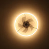 LED Ceiling Fan Light Dimmable Living Room Chandelier Lamp With Remote Control