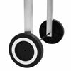 XXL Trolley Charcoal BBQ Grill Stainless Steel with 2 Shelves Cart vidaXL