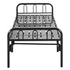 Fold Up Bed Sturdy Steel Frame Bed Frame Portable Folding Fold Away Guest Bed