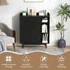 Wooden Bookcase Shelf Display Storage Unit Organiser Cupboard-Black