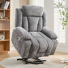 ELECTRIC POWER LIFT RISER RECLINER CHAIR ARMCHAIR W/ CUP HOLDERS & USB PORT GREY