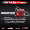 2.4KW 62cc Petrol Chainsaw Powerful 22" Bar Length 2-Stroke Wood Cutter Saw 2024