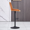1/2/3/4x Bar Stools Adjustable Breakfast Kitchen Stools Velvet Swivel Gas Lift