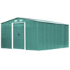 10 x 12ft XLarge Outdoor Storage Garden Shed Sliding Door Galvanised Metal