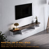 1.2M Wood TV Cabinet Wall Mount Stand Storage Shelf Floating Entertainment Unit