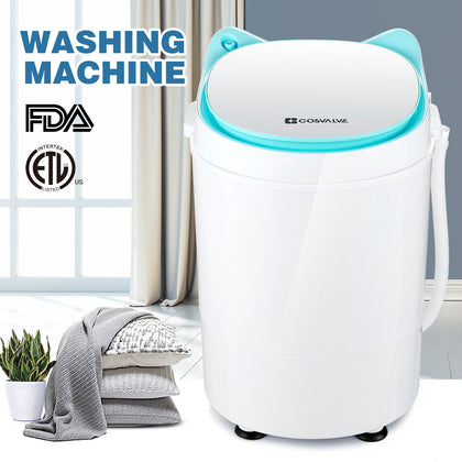 2 IN 1 Portable Washing Machine Compact Mini Laundry Washer Spin Dryer Baby 3kg