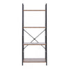 Ladder Shelf Bookshelf 4-Tier Shelving Plant Stand Cabinet Storage Cupboard Rack