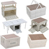 Portable Folding Camping Unit Camping Picnic Storage Box Camping Table Outdoor