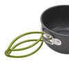 Camping Cookware Mess Stove Kit 14PCS Aluminum Cooking Pot Fry Pan Bowl BBQ Set