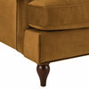 Dusk Hampshire Muted Gold Velvet 3 Seater Sofa RRP £899
