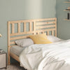 Gecheer Bed Headboard 126x4x100 Solid Wood Pine Headboards & Footboards S4S5