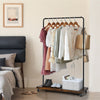 Industrial Style Wardrobe Open Clothes Pipe Rail Rack Storage Vintage Closet