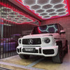 14Hex RGB Hexagon LED Lighting Car Garage Detail Wash Workshop Ceiling Lights