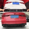 72 LED 12V CAR REAR DIFFUSER SPOILER BRAKE LIGHT BUMPER COVER PILOT LAMP FOR BMW