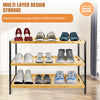 3 TIER NATURAL BAMBOO SHOE RACK ORGANISER STAND STORAGE SHELF UNIT