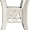 3 Piece Bistro Set Cast Aluminium White