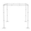 Heavy Duty Iron Wedding Backdrop Stand DIY Party Canopy Frame Kit Indoor Outdoor